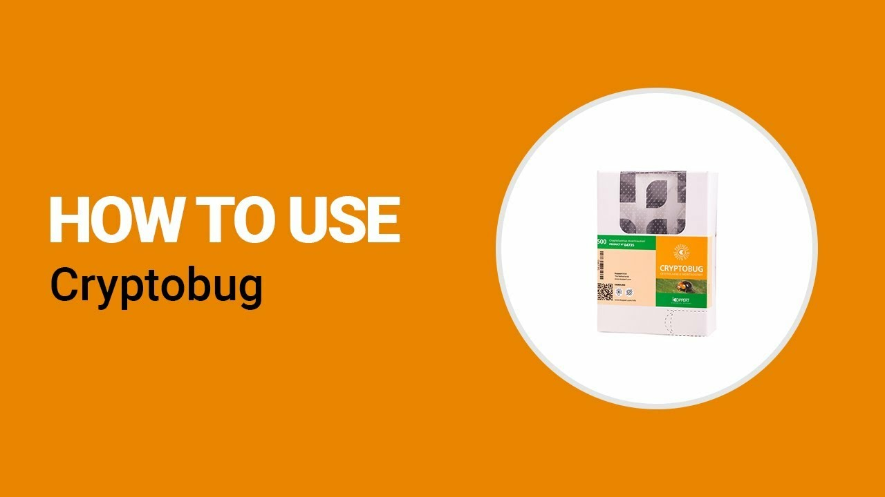 How to use Cryptobug from Koppert