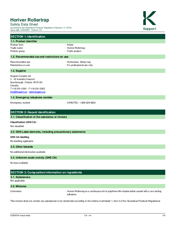 SDS Horiver Rollertrap