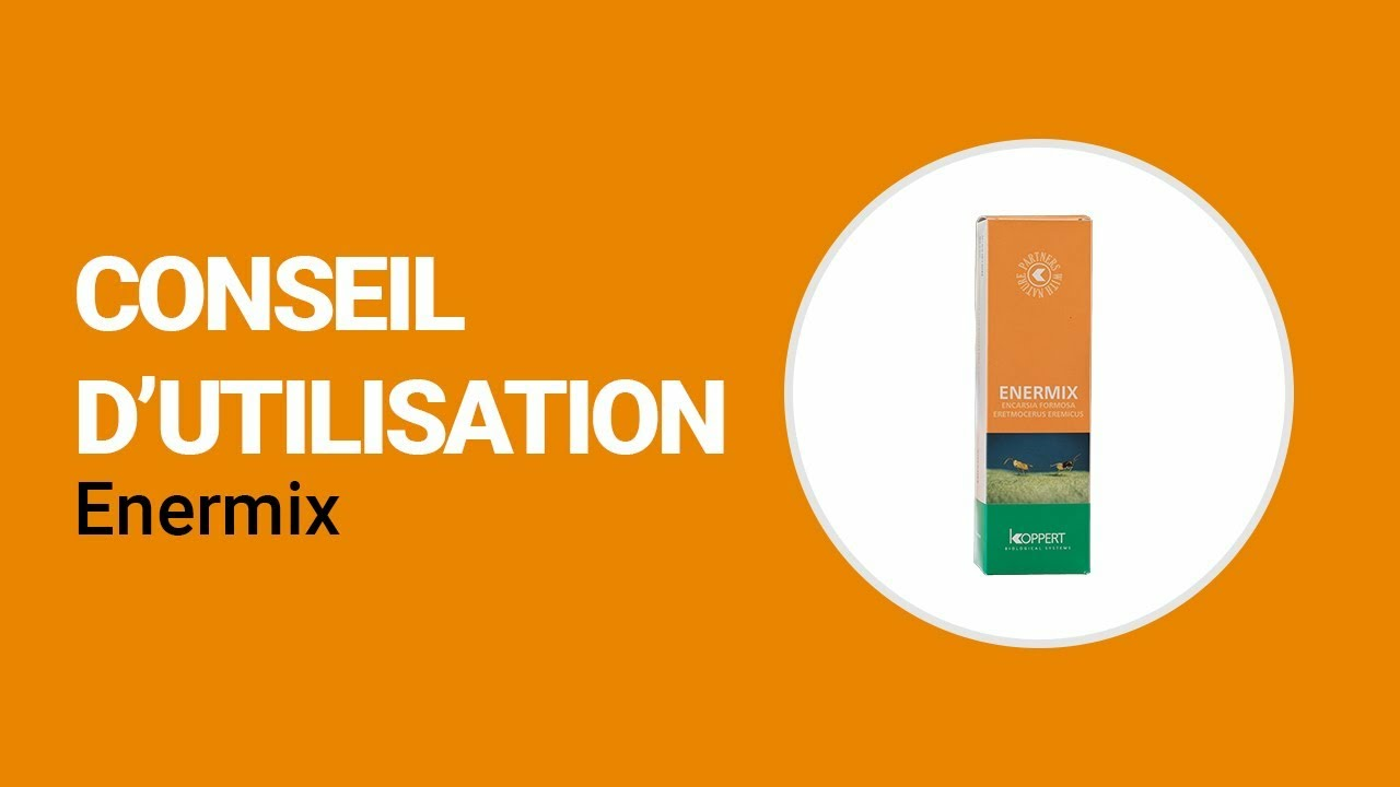 Comment utiliser Enermix de Koppert