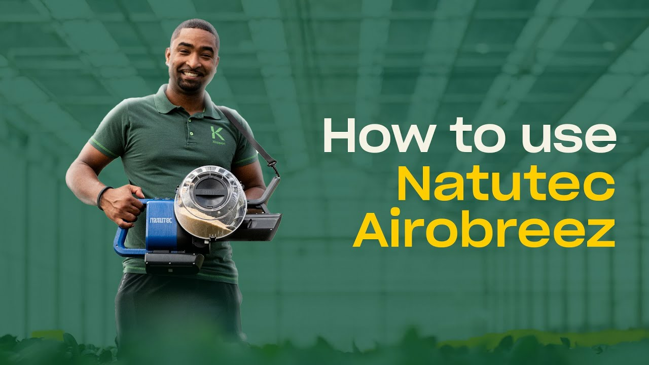 How to use Natutec Airobreez: application device for biocontrol