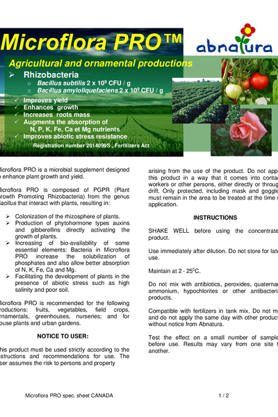 Microflora Pro Leaflet EN